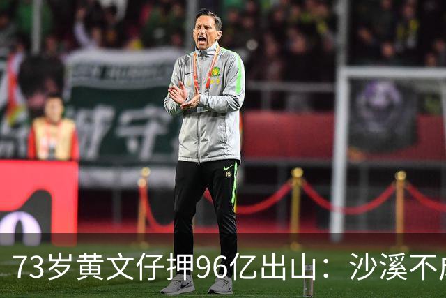 73岁黄文仔押96亿出山：沙溪不成，我永远退出旧改